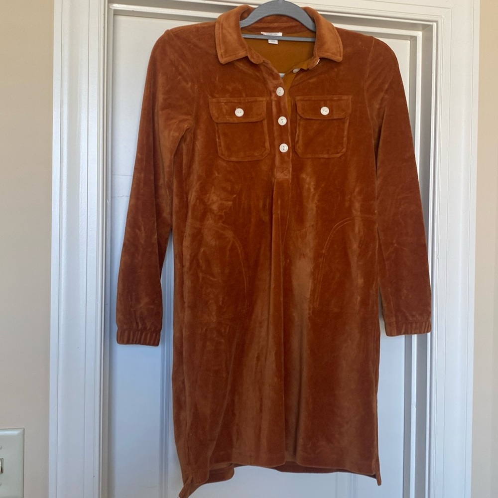 Velour dress, youth Large, brand Crew Cuts(jcrew)